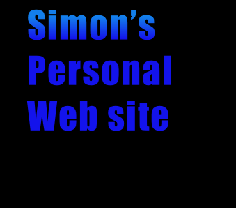 Simon’s 
Personal
Web site
